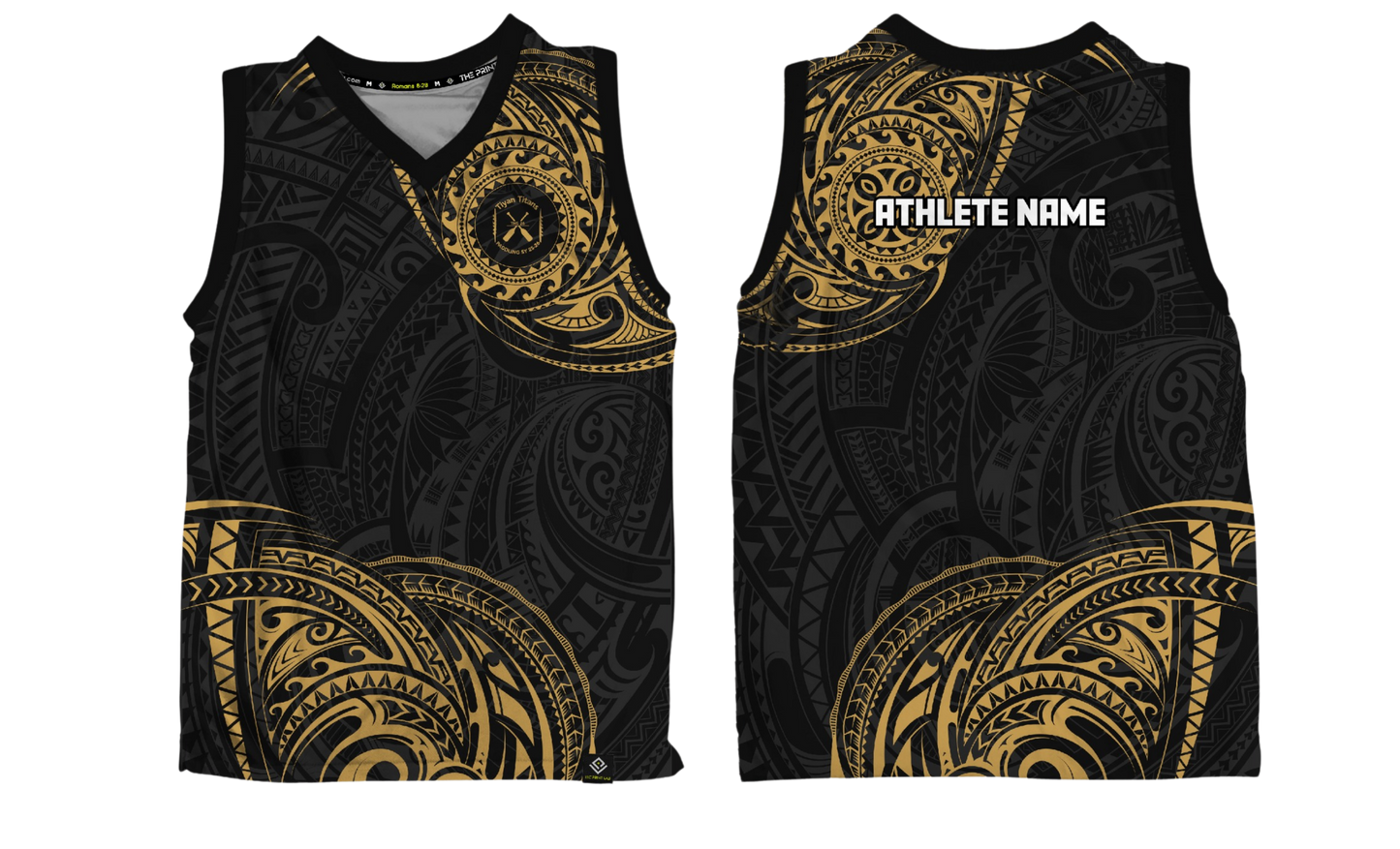 TIYAN HIGHSCHOOL PADDLING TEAM - Sublimated Men's Tank Top