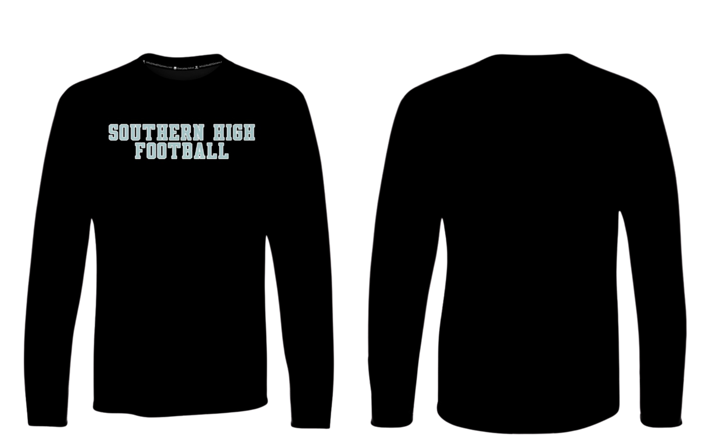 SOUTHERN HIGH FOOTBALL 2025 Cotton Screen Print Long Sleeve
