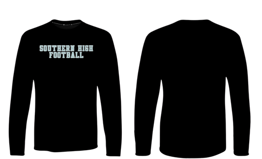 SOUTHERN HIGH FOOTBALL 2025 Cotton Screen Print Long Sleeve