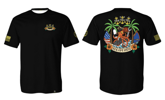 USN PDG CPO MESS Sublimated Men's Dri-Fit T-shirt (Black)