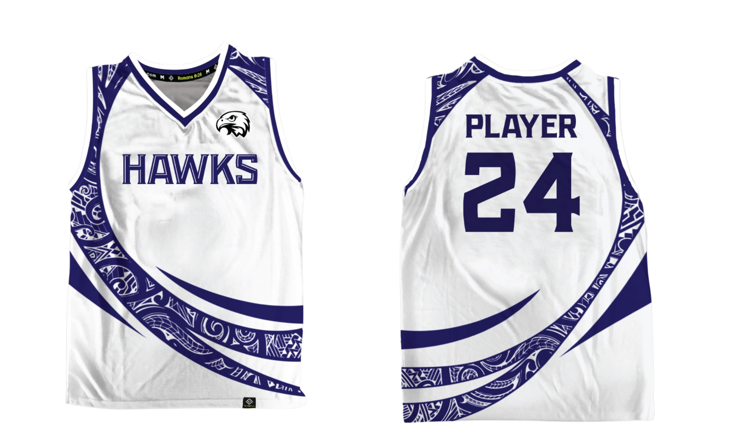 FBLG HAWKS RUGBY Sublimated  Men's Tank Top
