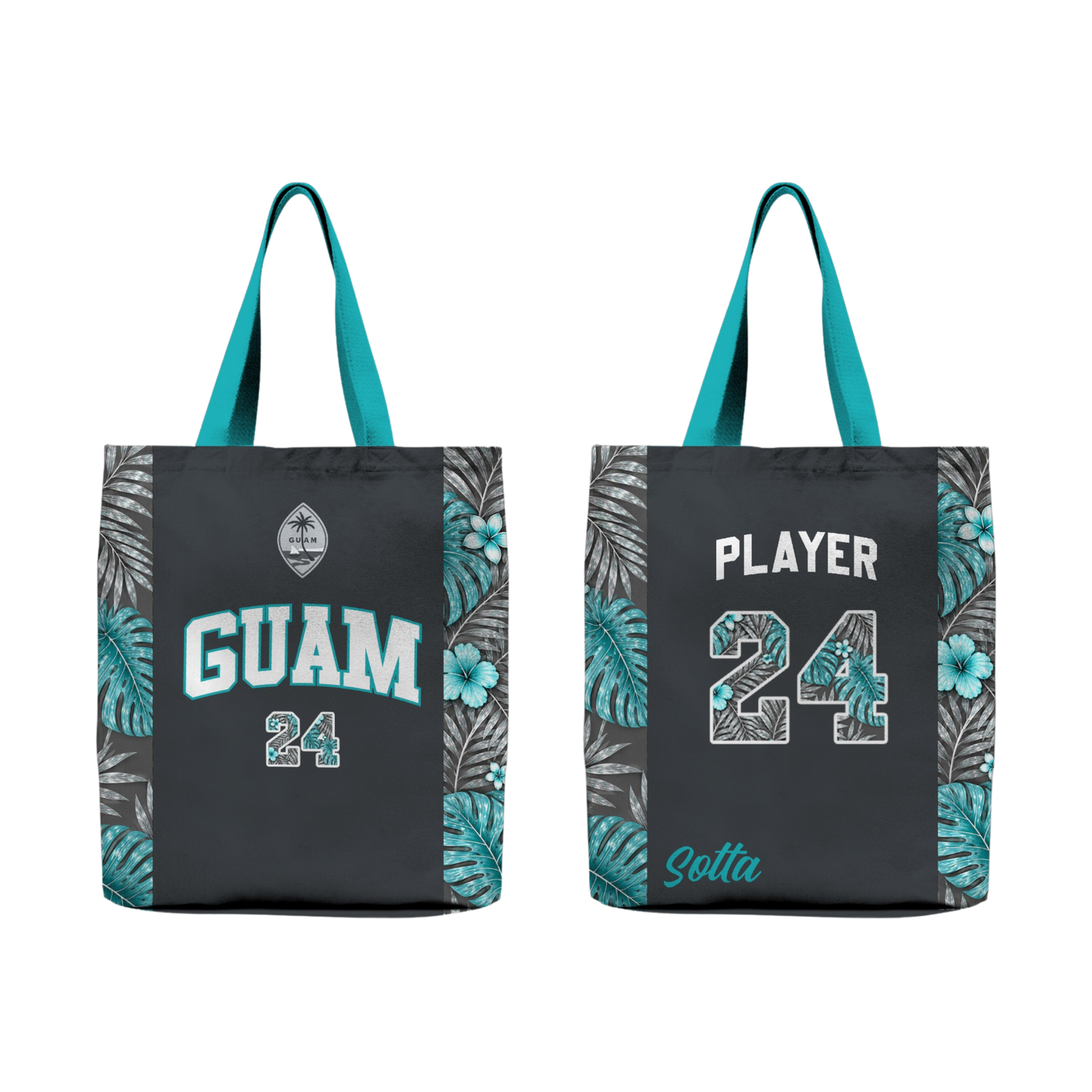 SOTTA SOFTBALL Sublimated Tote Bag Large (Gray)