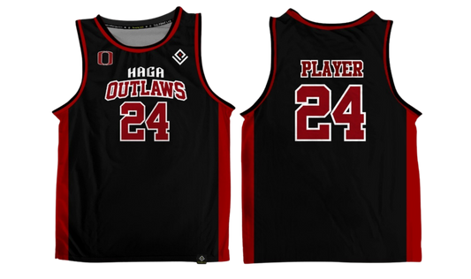 HAGA OUTLAWS Sublimated Men's Tank Top (Black)