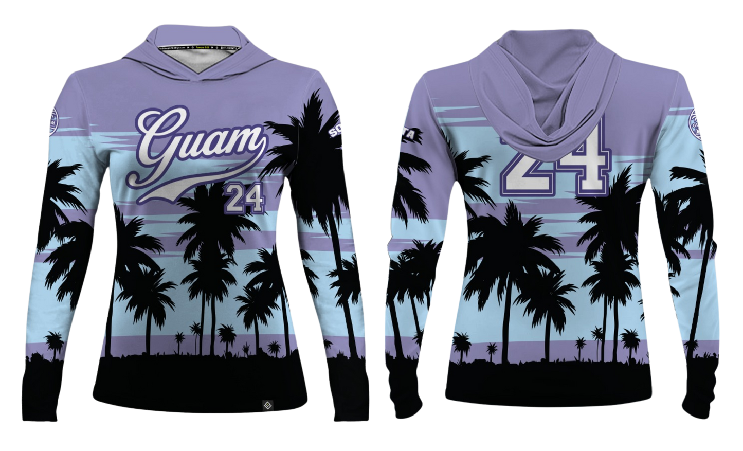 TEAM SOTTA Sublimated Women's Long Sleeve with Hood
