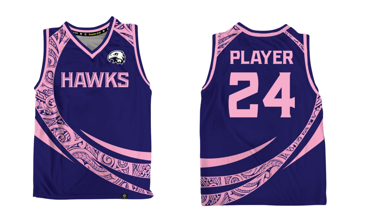 FBLG HAWKS RUGBY Sublimated  Men's Tank Top