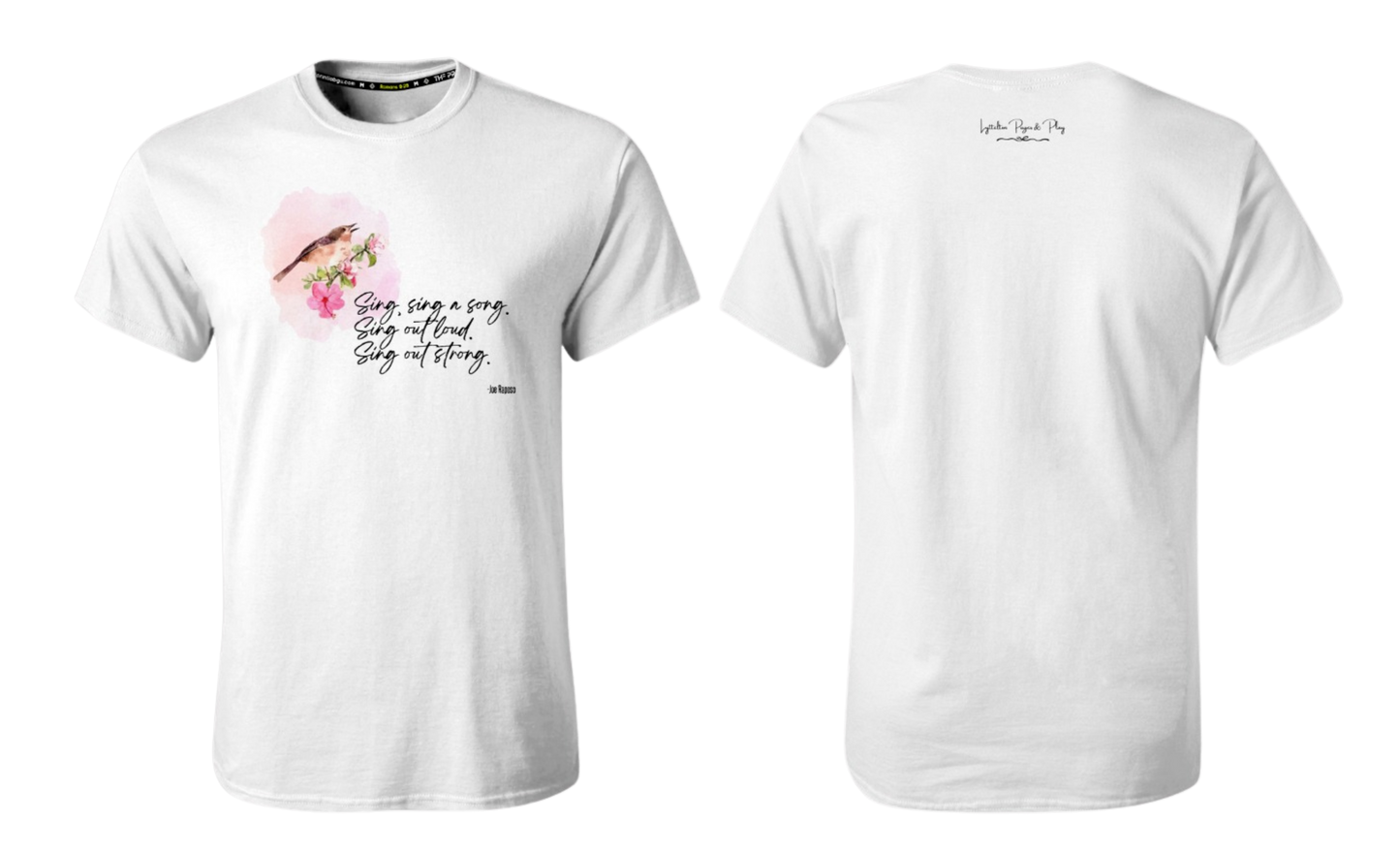 LYTELLTON PAGES & PLAY Screen Print T-shirt (Sing a Song)