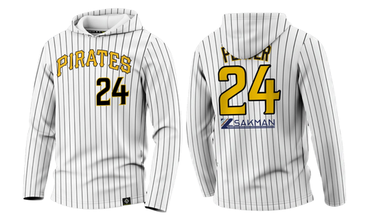 PIRATES Sublimated Men's Long Sleeve with Hood
