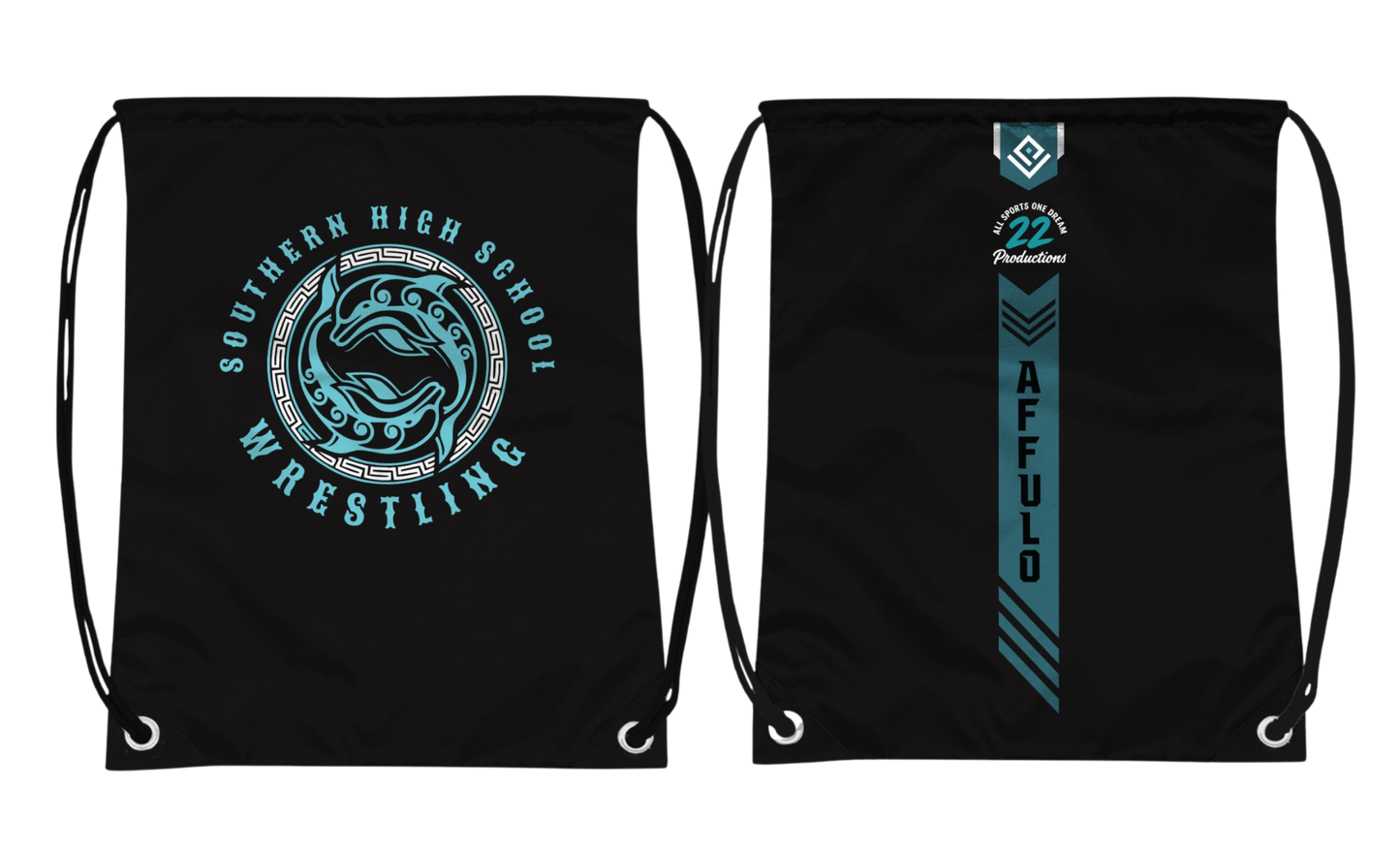 SOUTHERN HIGH WRESTLING Sublimated Utility Bag