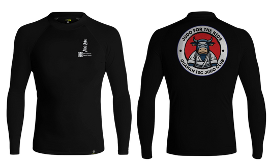 JUDO FOR THE KIDS Sublimated Long Sleeve Rash Guard