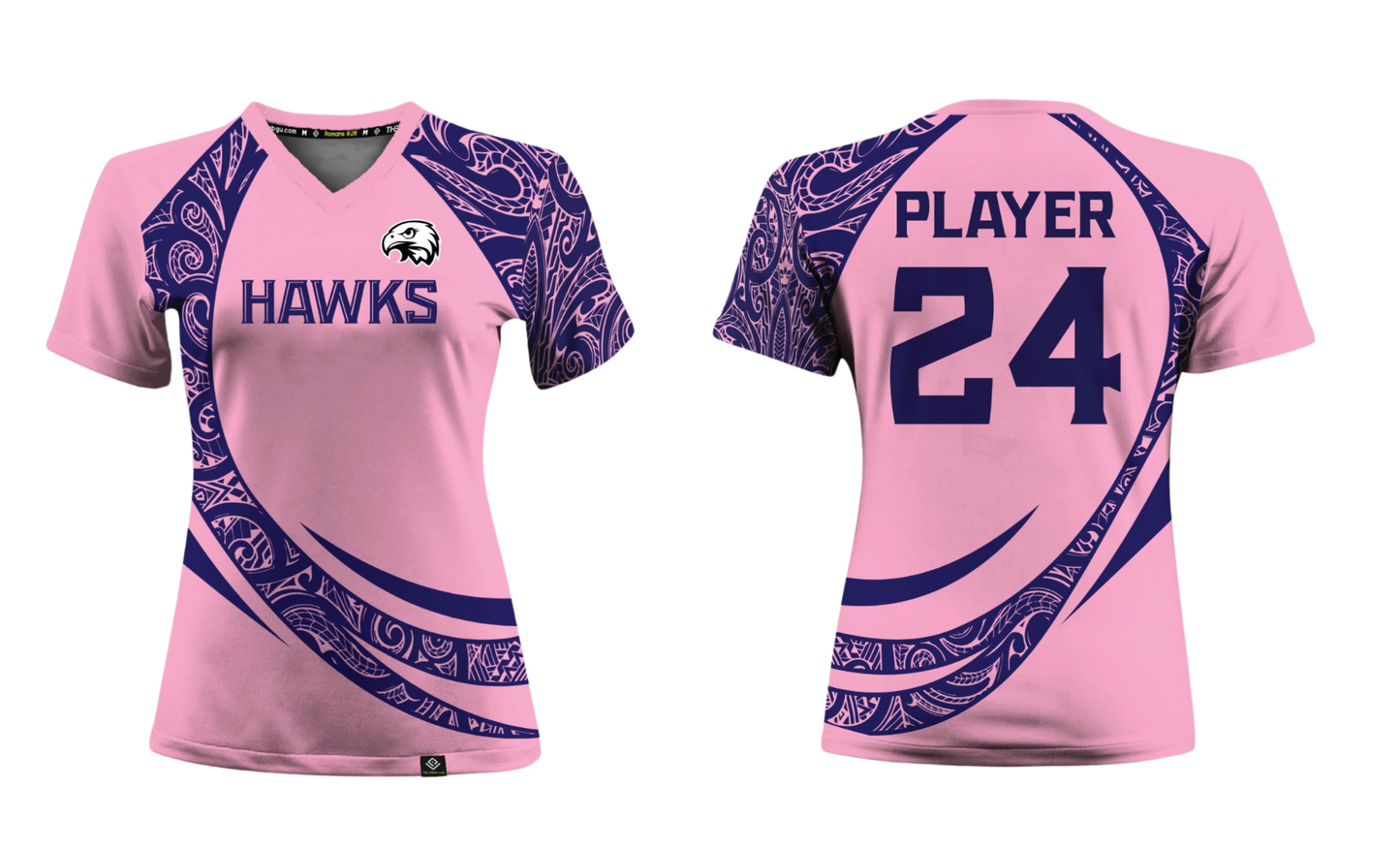 FBLG HAWKS RUGBY Sublimated Women's T-shirt
