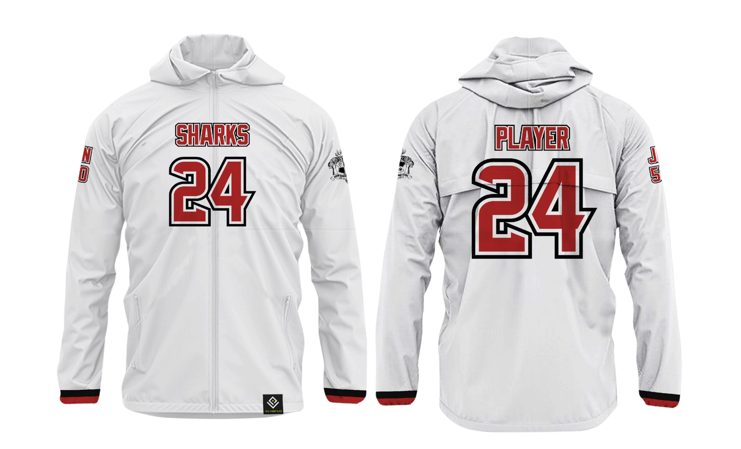 SIMON SANCHEZ FOOTBALL Sublimated Windbreaker Jacket