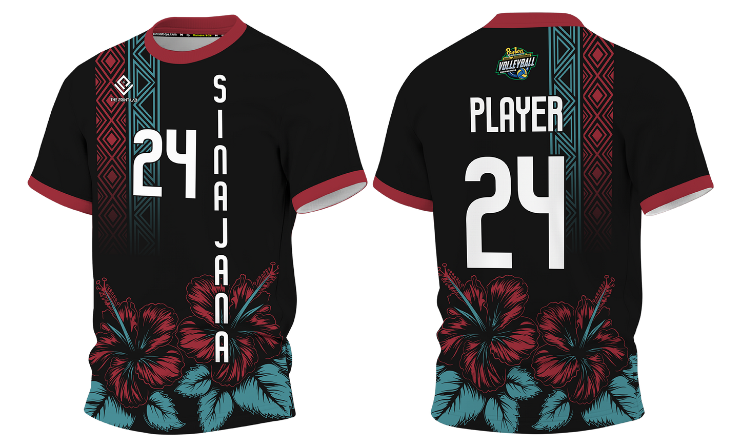 PAYLESS VOLLEYBALL LEAGUE Sublimated Men's T-shirt (Sinajana)
