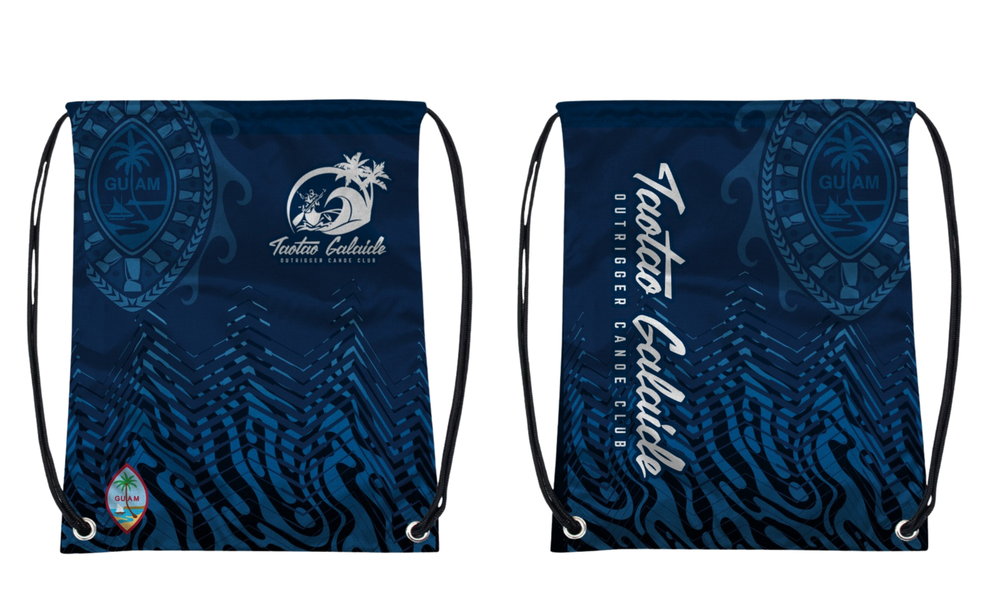 TAOTAO GALAIDE OUTRIGGER CANOE CLUB Sublimated Utility String Bag
