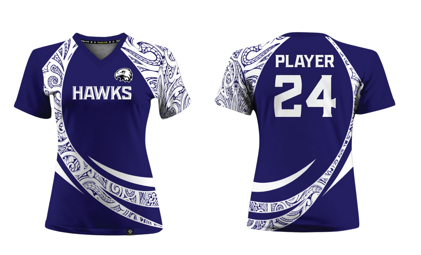 FBLG HAWKS RUGBY Sublimated Women's T-shirt
