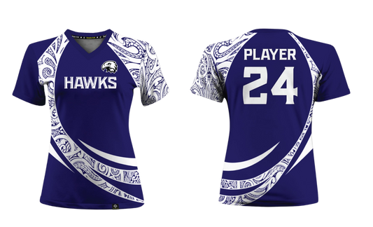 FBLG HAWKS RUGBY Sublimated Women's T-shirt