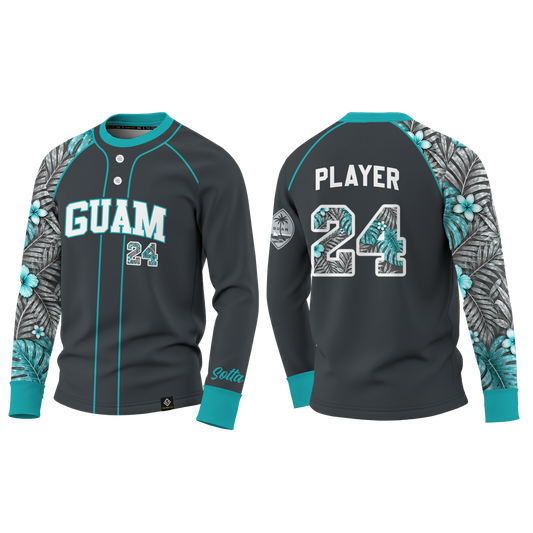 SOTTA SOFTBALL Sublimated Men's Long Sleeve with Cuff (Gray)