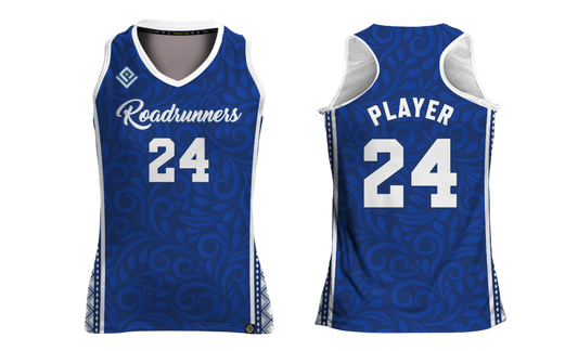 ROADRUNNERS BOYS VOLLEYBALL Sublimated Women's Racer Back