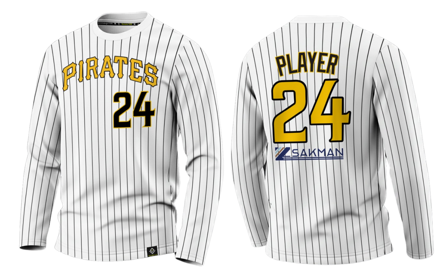PIRATES Sublimated Men's Long Sleeve