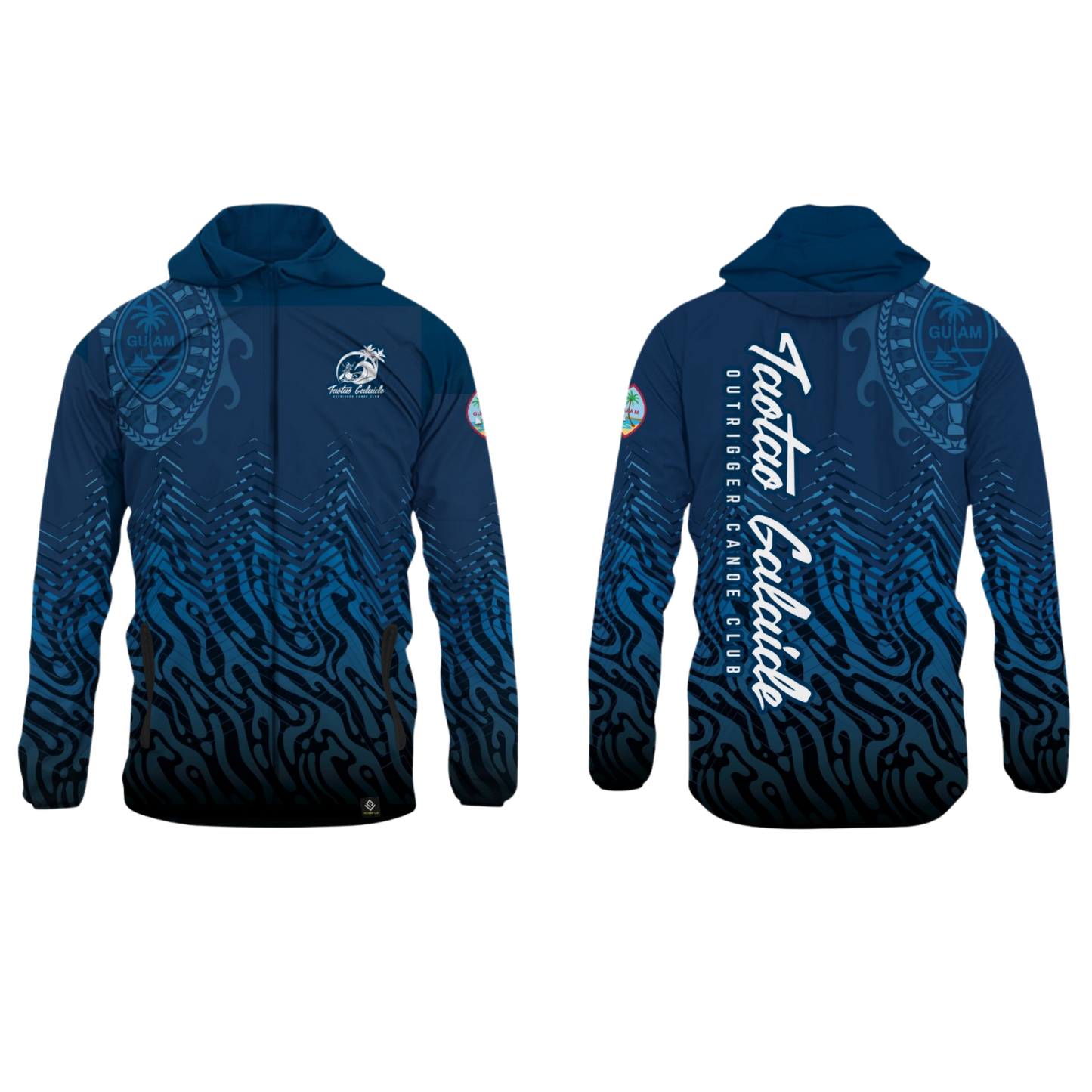 TAOTAO GALAIDE OUTRIGGER CANOE CLUB Sublimated Lightweight Windbreaker Jacket