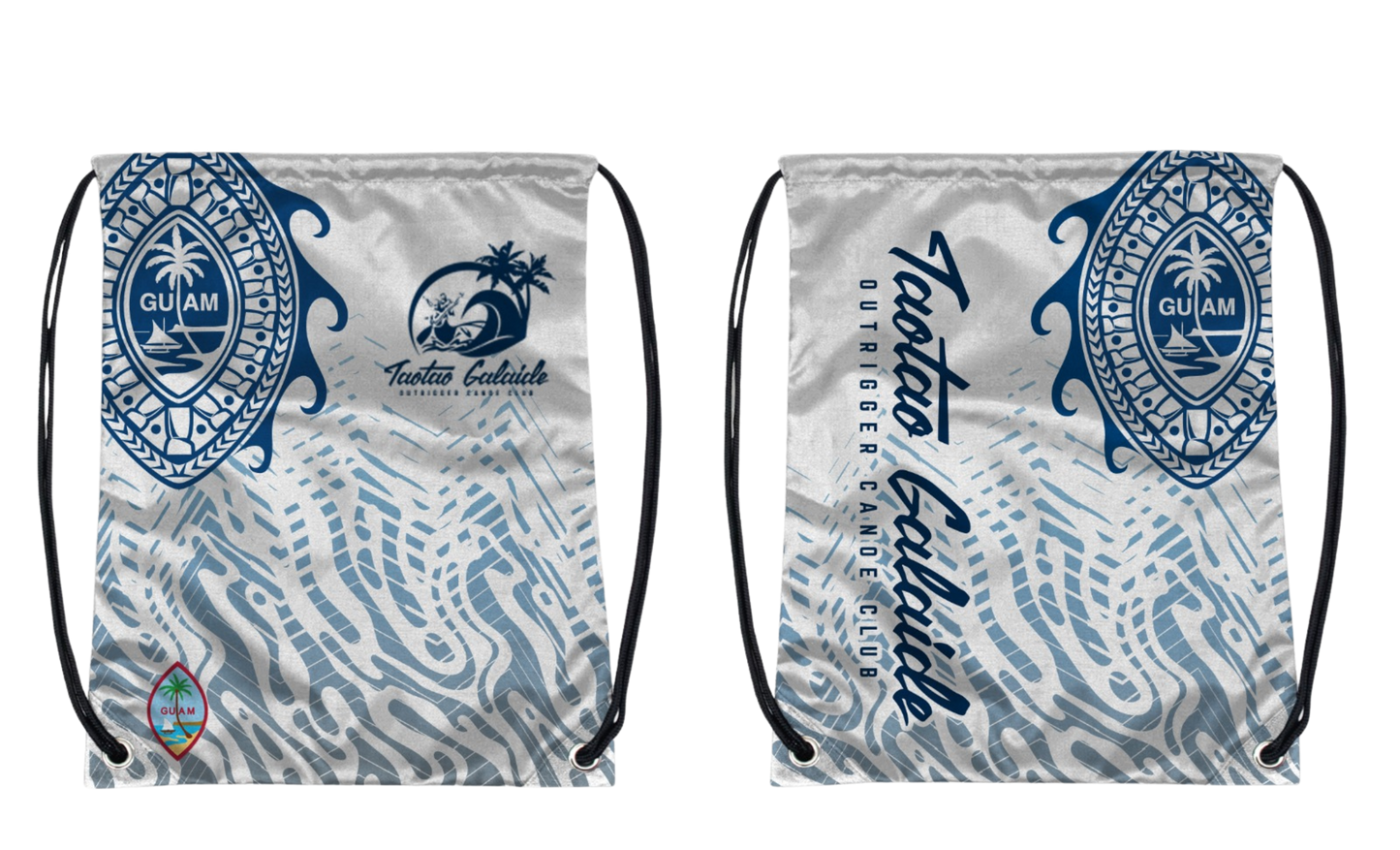 TAOTAO GALAIDE OUTRIGGER CANOE CLUB Sublimated Utility String Bag