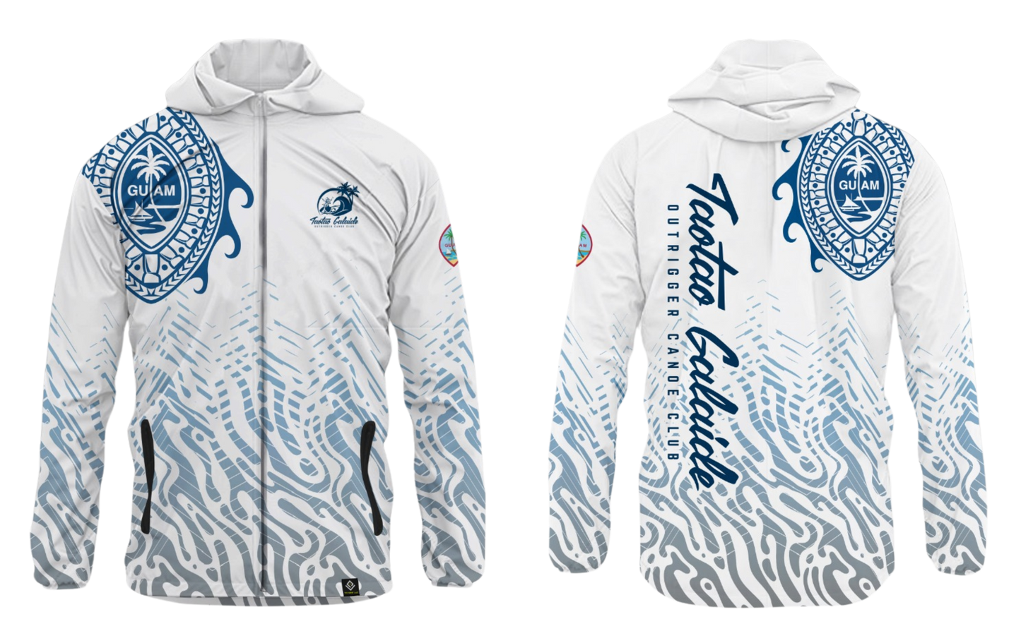 TAOTAO GALAIDE OUTRIGGER CANOE CLUB Sublimated Lightweight Windbreaker Jacket