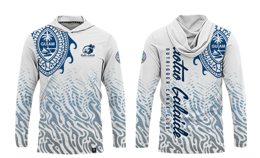 TAOTAO GALAIDE OUTRIGGER CANOE CLUB Sublimated Men's Longsleeve with Hood