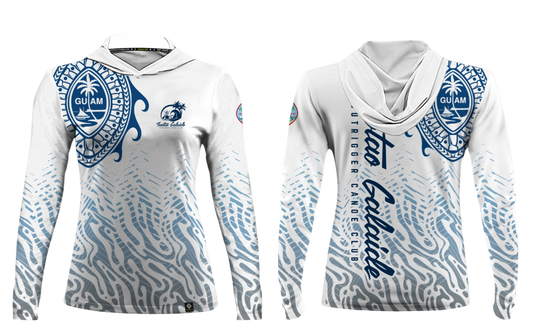 TAOTAO GALAIDE OUTRIGGER CANOE CLUB Sublimated Women's Long Sleeve with Hood