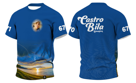 CASTRO BILA REUNION Sublimated T-shirt (Cynthia)