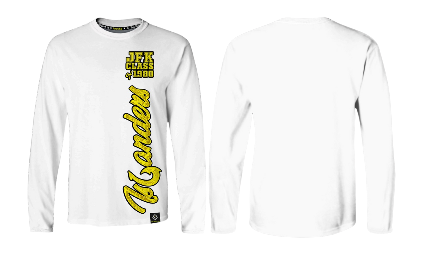 JFK CLASS OF 1980 REUNION Sublimated Men's Long sleeve (White)