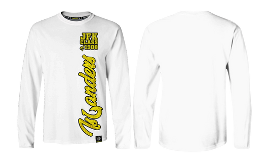 JFK CLASS OF 1980 REUNION Sublimated Men's Long sleeve (White)