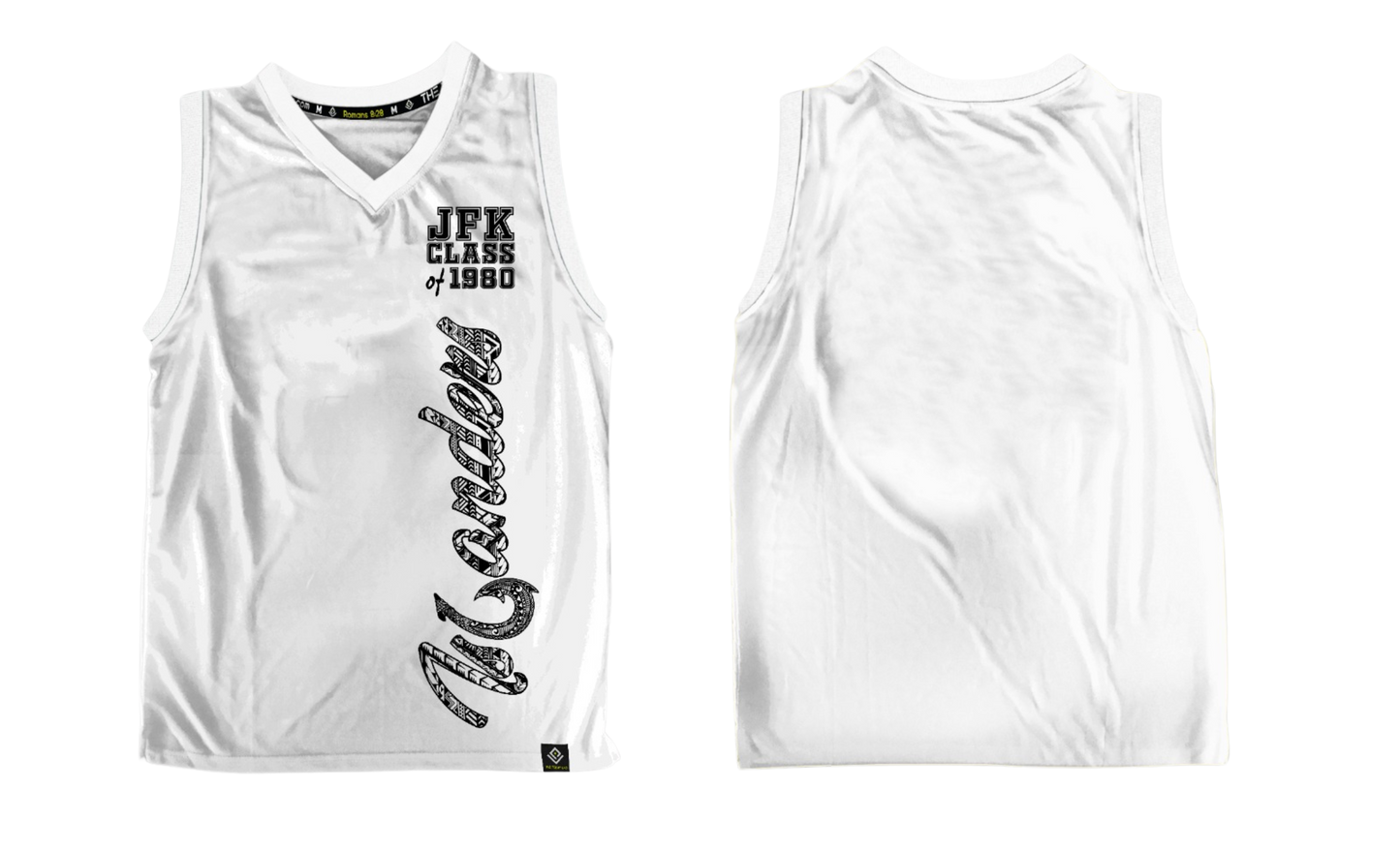 JFK CLASS OF 1980 REUNION Sublimated Men's Tank Top (White)