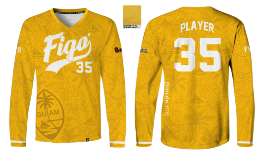 FIGO ISLANDERS 40'S 2025 Men's Sublimated Long Sleeve