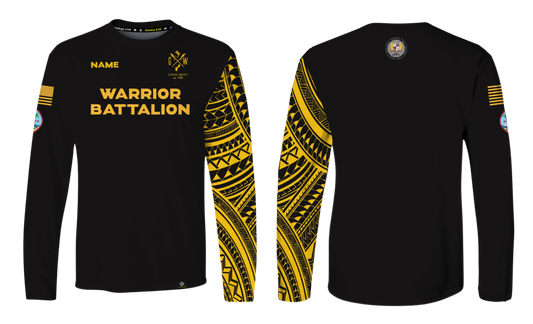 WARRIOR BATALLION Sublimated Men's Long Sleeve