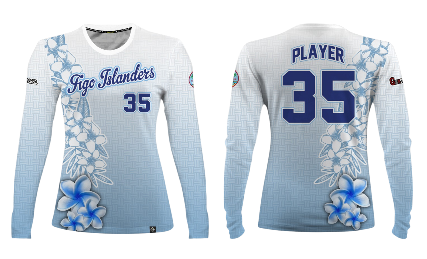 FIGO ISLANDERS 50's 2025 Women's Sublimated Long Sleeve