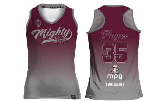 MIGHTY 50's Sublimated Women's Racer Back