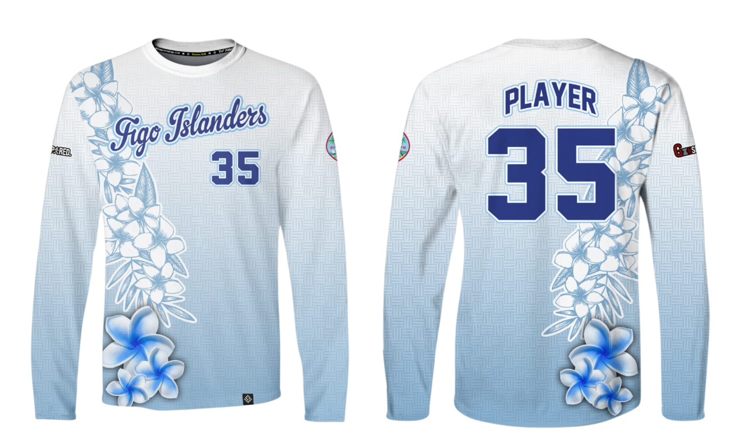 FIGO ISLANDERS 50's 2025 Men's Sublimated Long Sleeve