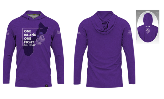 PAYLESS RELAY FOR LIFE Sublimated Men's Long Sleeve with Hood
