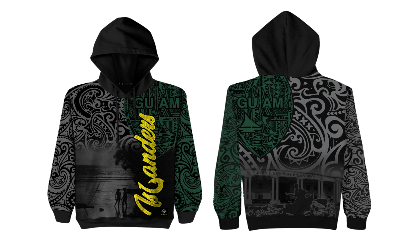 JFK CLASS OF 1980 REUNION Sublimated Pullover Hoodie (Hybrid)