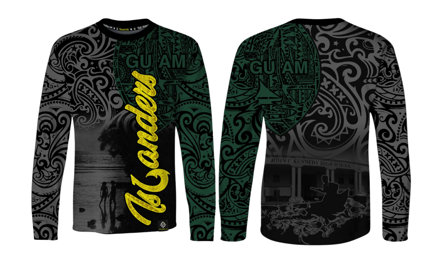JFK CLASS OF 1980 REUNION Sublimated Men's Long sleeve