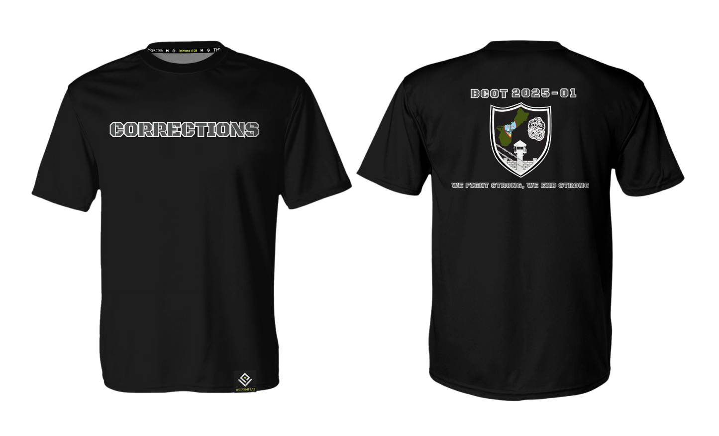 CORRECTIONS BCOT 2025 - 01 Sublimated Men's T-shirt