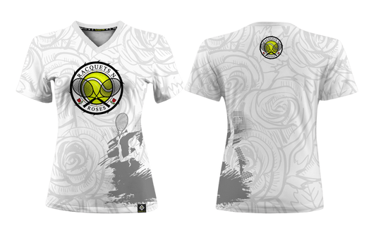 RAQUETS N ROSES Sublimated Women's T-shirt