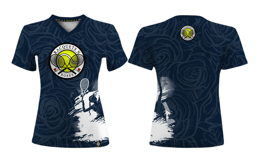 RAQUETS N ROSES Sublimated Women's T-shirt