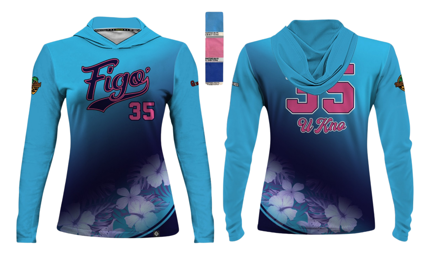 FIGO U KNO 2025 Women's Sublimated Long Sleeve with Hood