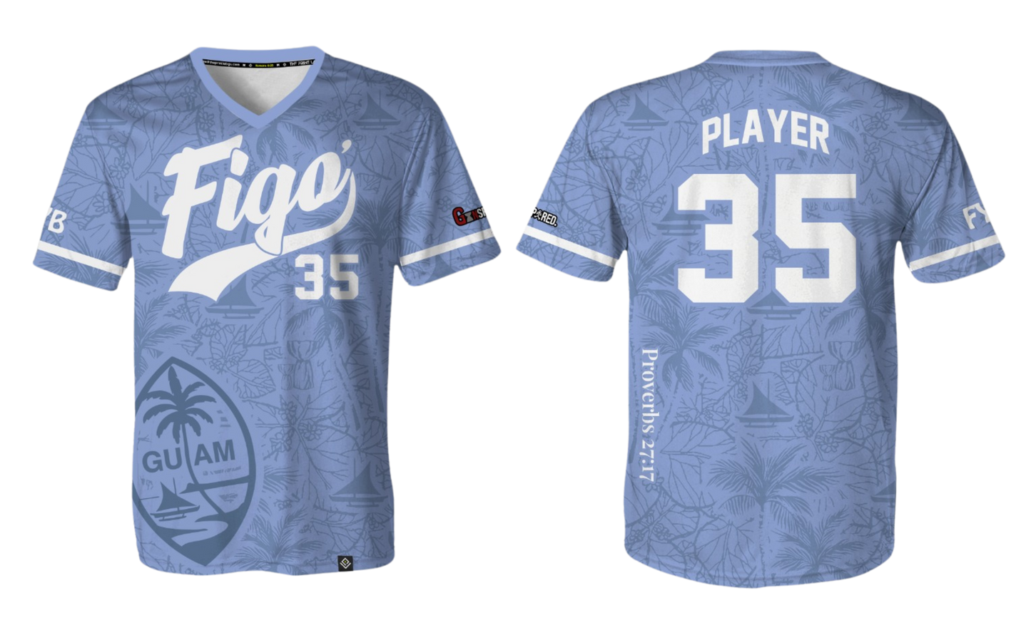 FIGO ISLANDERS 40'S 2025 Men's Sublimated T-shirt