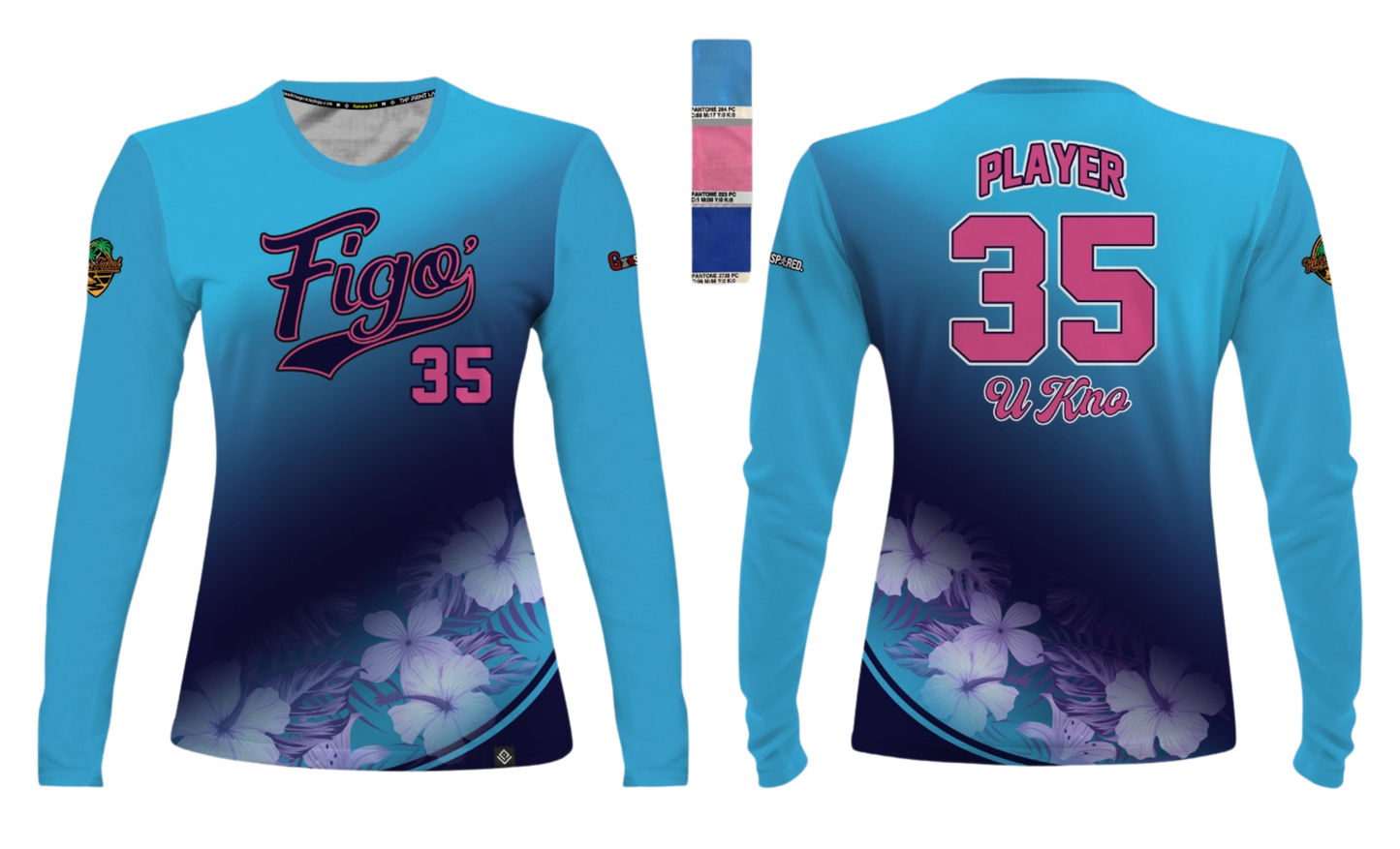 FIGO U KNO 2025 Women's Sublimated Long Sleeve