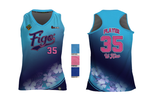 FIGO U KNO 2025 Women's Sublimated Racer Back