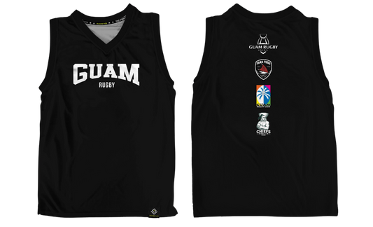 GUAM RUGBY Sublimated Men's Tank Top (Black)