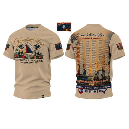 FAMILIAN MESA Sublimated T-shirt