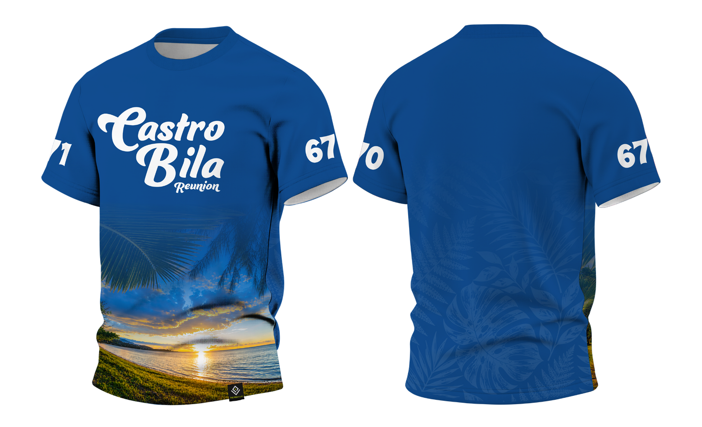 CASTRO BILA REUNION Sublimated T-shirt