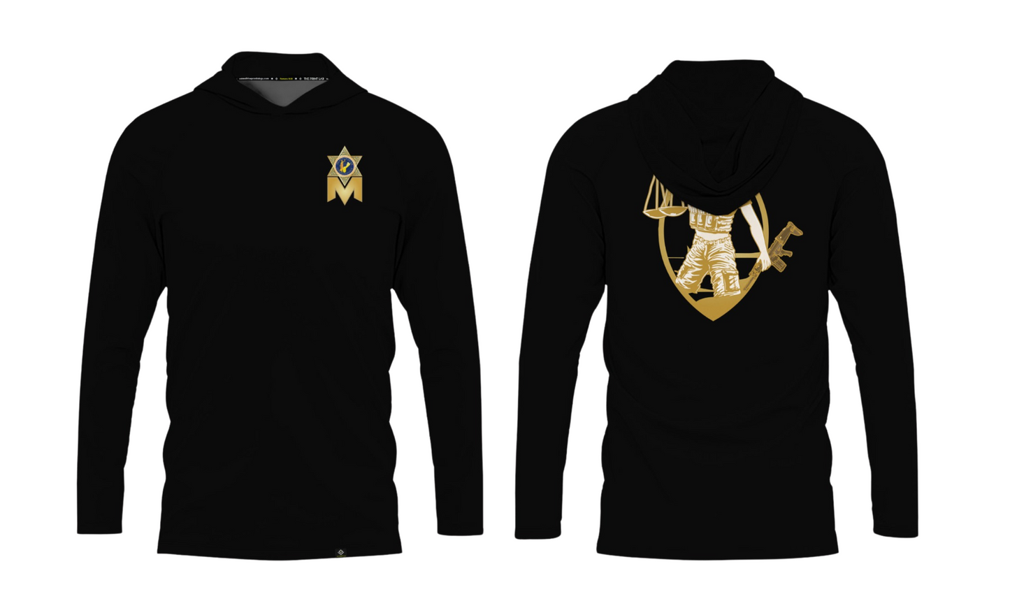 MARSHALS 2025 Sublimated Men's Long Sleeve with Hood